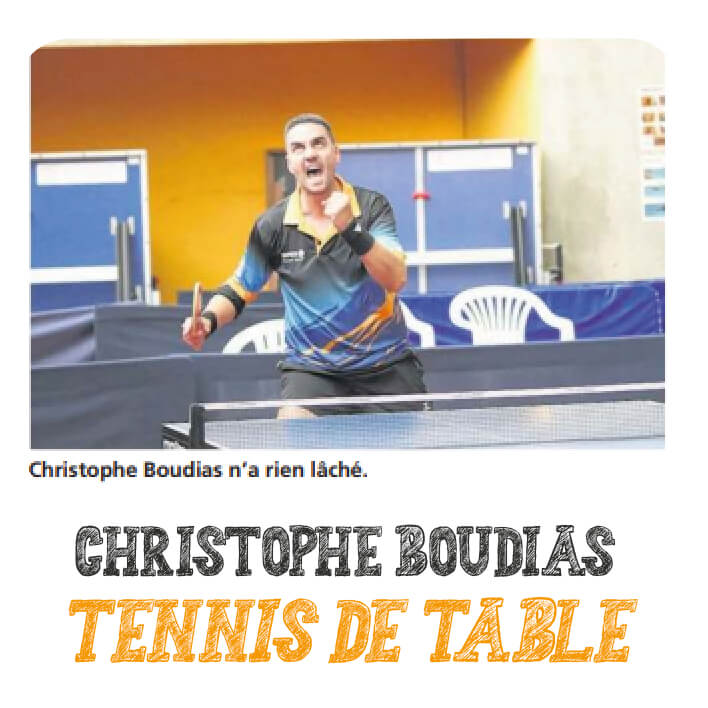 Boudias Christophe Tennis de tableGE Vendée Littorale